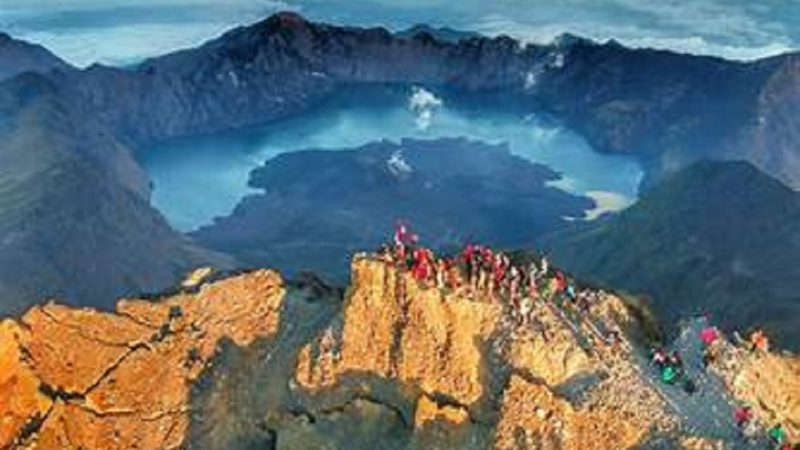 rinjani trekking